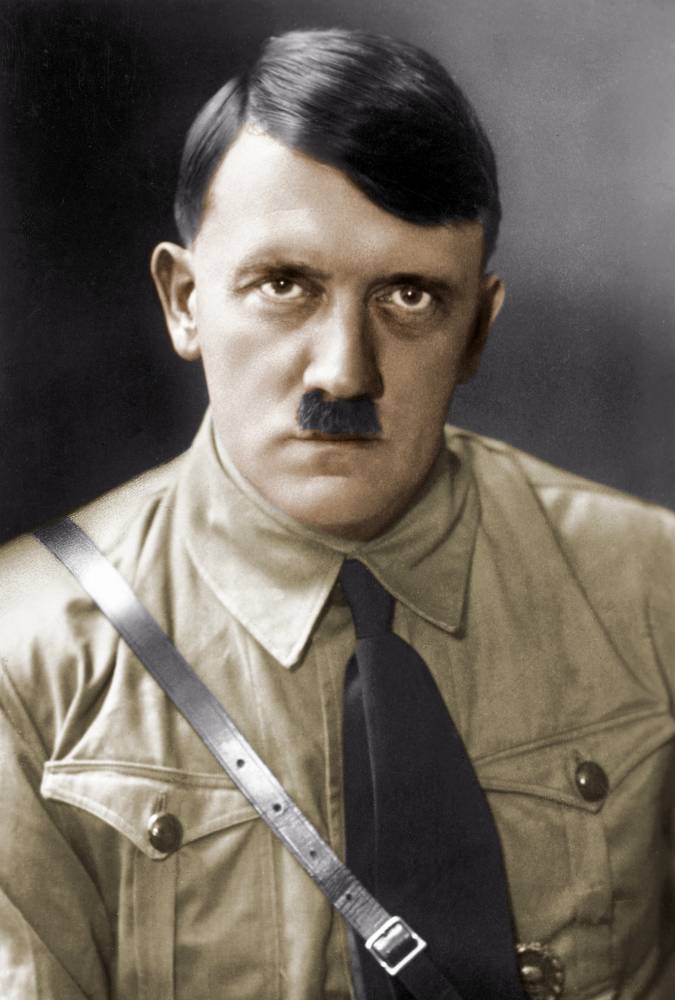 Adolf Hitler (1889-1945), Austrian-born German statesman. 1935. Coloured photograph.