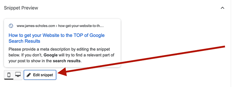 How to your website ranked in Google search results guide