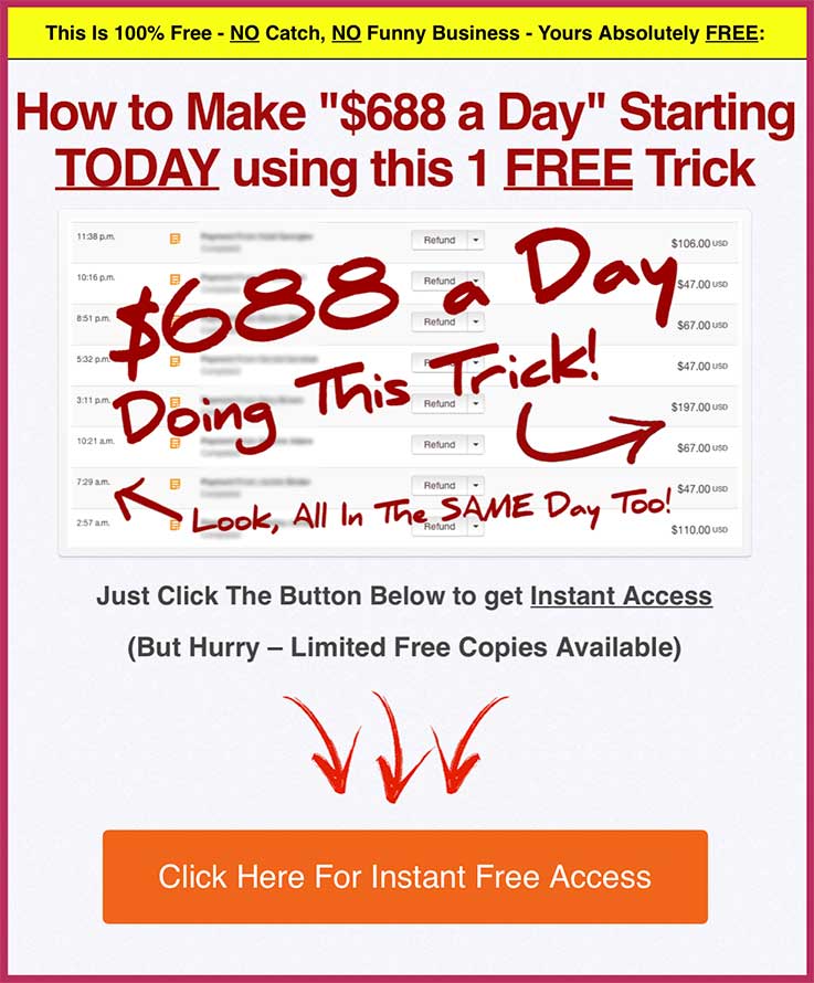 How to Make $688 a day From Home in 3 Easy Steps – Free Guide